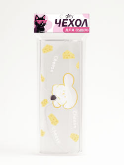 Чехол для очков GIRLY "Bunny cheese"