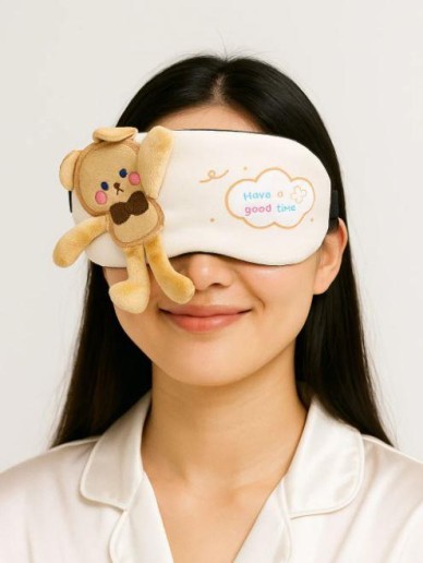 Маска для сна "Give me a hug", bear