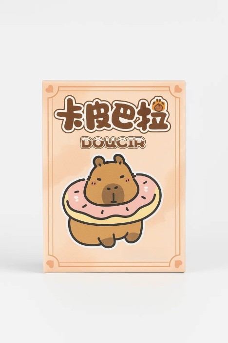 Игральные карты 54 шт. "Mini poker. CAPYBARA" 4*5,5*2 см 