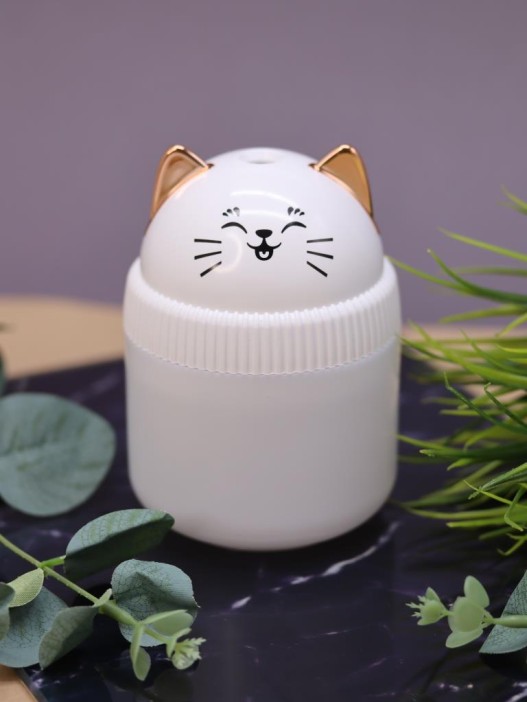 Настольный увлажнитель воздуха - ночник &quot;Cat&quot;, white, (портативный, USB) 