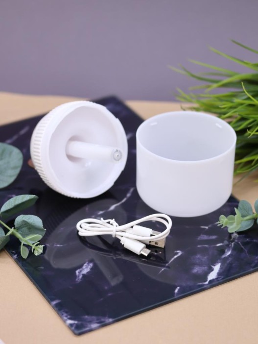 Настольный увлажнитель воздуха - ночник &quot;Cat&quot;, white, (портативный, USB) 