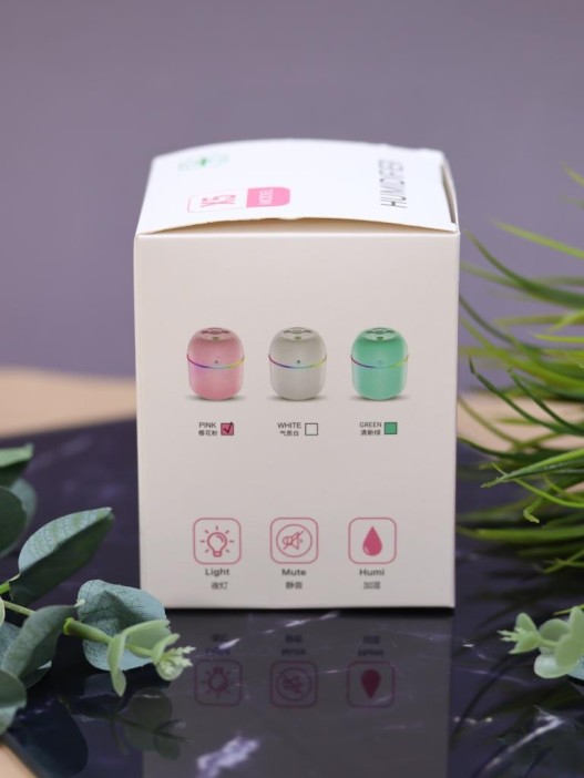 Настольный увлажнитель воздуха - ночник &quot;Cat&quot;, white, (портативный, USB) 