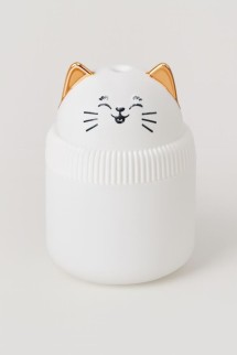 Настольный увлажнитель воздуха - ночник &quot;Cat&quot;, white, (портативный, USB)
