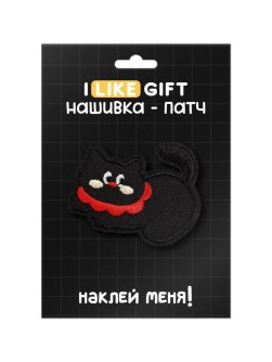 Термонашивка для одежды iLikeGift «Kitty» 4,2*6 см.
