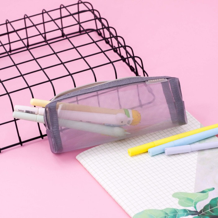 Пенал "Transparent", gray 