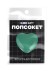 Попсокет iLikeGift "Стеклянное сердце", зеленый
