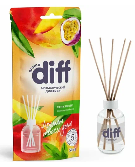 Диффузор ароматический  &quot;Экзотический мусс&quot; 50 мл 