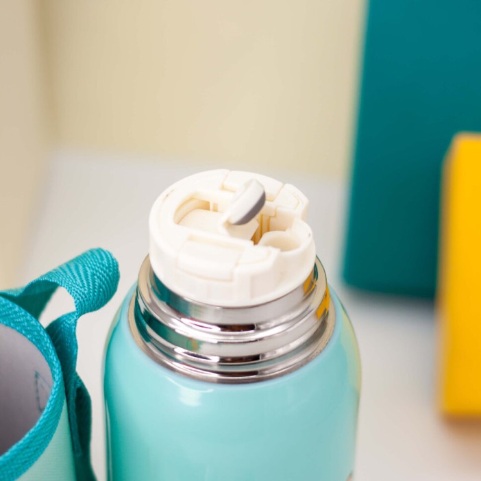 Термос "Horns fox", green (600ml) 