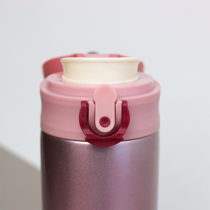 B-HS-6802-Z ТЕРМОС &quot;Enjoy you life!&quot; pink 500ml 