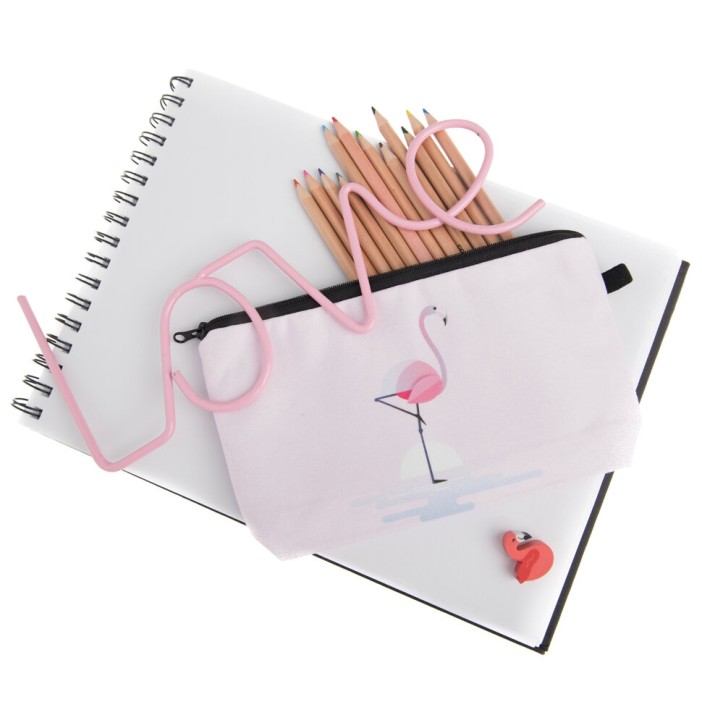 Косметичка Пенал "Flamingo pink" 