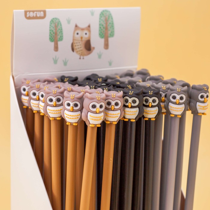 Ручка &quot;Owl&quot;, mix color 