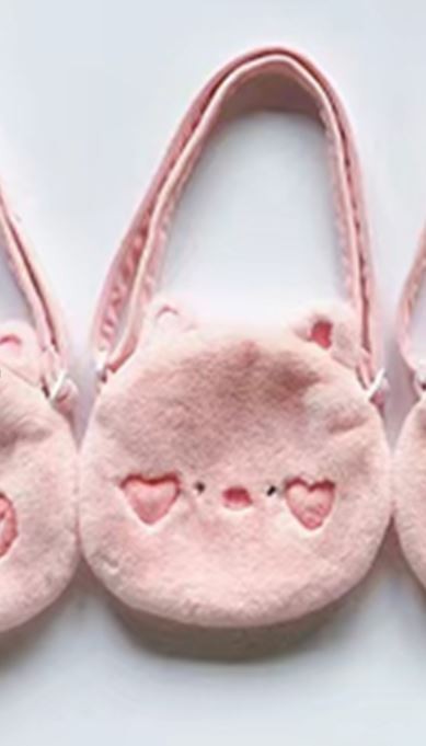 Сумочка плюшевая &quot;Tiny pals&quot;, pig (15*20 см) 