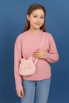 Сумочка плюшевая "Tiny pals", pig (15*20 см)