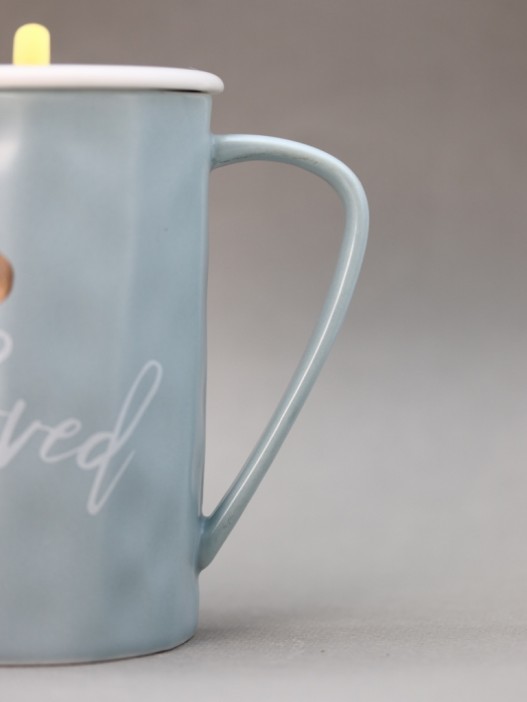 Кружка «Love u», blue 