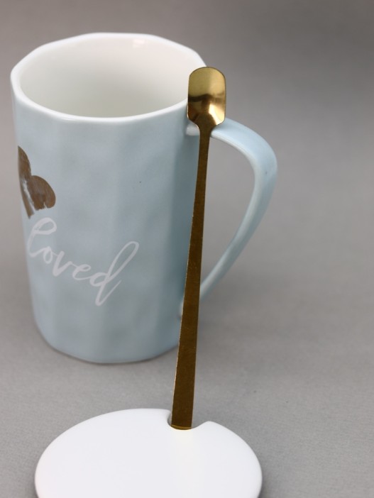 Кружка «Love u», blue 