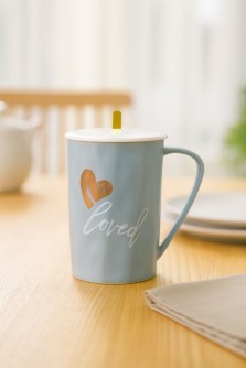 Кружка «Love u», blue