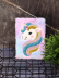 Блокнот плюшевый &quot;Unicorn head&quot;, colorful, 21х14,5 см, плотность 80 гр. 