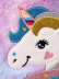 Блокнот плюшевый "Unicorn head", colorful