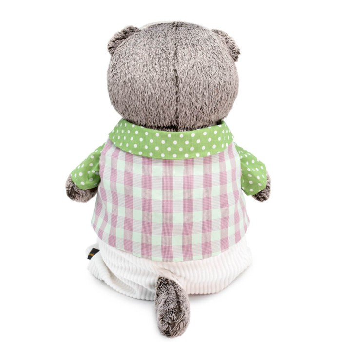 Мягкая игрушка &quot;Кот Басик в легком костюме&quot; (19 см) 