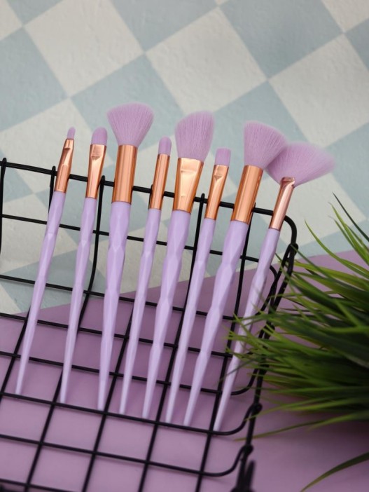 Набор кистей для макияжа &quot;Prism Beauty&quot;, 8 кистей, purple 