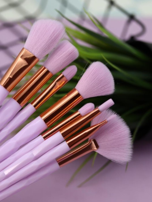Набор кистей для макияжа &quot;Prism Beauty&quot;, 8 кистей, purple 