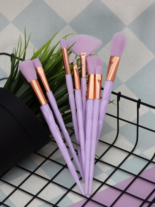 Набор кистей для макияжа &quot;Prism Beauty&quot;, 8 кистей, purple 