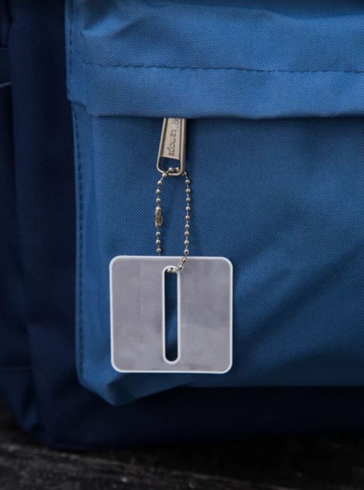 Светоотражающий элемент (фликер) &quot;Square hole&quot;, брелок 