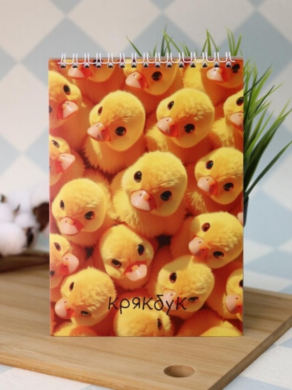 Блокнот для зарисовок DRAW ME! "Утиная вечеринка", 14х20 см, плотность 100 гр