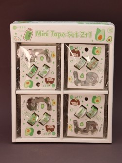 Набор декоративного скотча 2 шт. + диспенсер "Avogirl", шоу-бокс 20 шт.