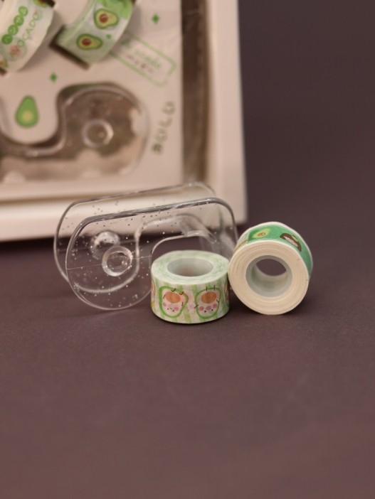 Набор декоративного скотча 2 шт. + диспенсер "Avogirl", шоу-бокс 20 шт. 