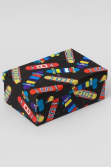 Подарочная коробка "Скейтборд", 23*16*9,5