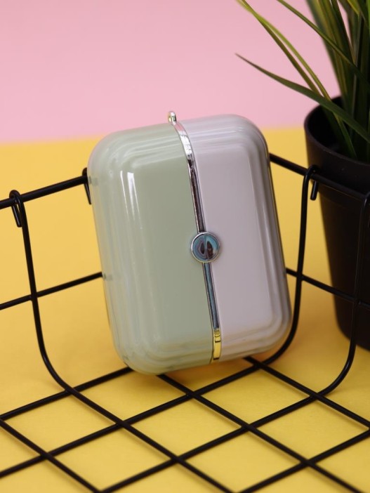 Ролик для чистки одежды компактный iLikeGift &quot;White and green box&quot;, (6,5*8,5*3,5 см) 