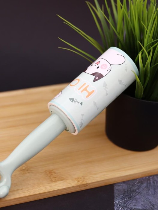 Ролик для чистки одежды &quot;Turquoise cat paw&quot;, 10 см*60 листов 