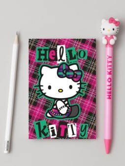 Блокнот А7 "Hello Kitty-3", 65*98мм, клетка, 40 л, 200 гр/м2