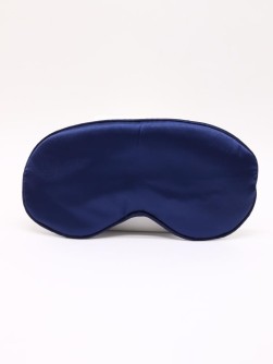 Маска для сна гелевая "Шелковые мечты", синяя