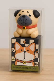 Точилка для карандашей "A dog in a collar", brown