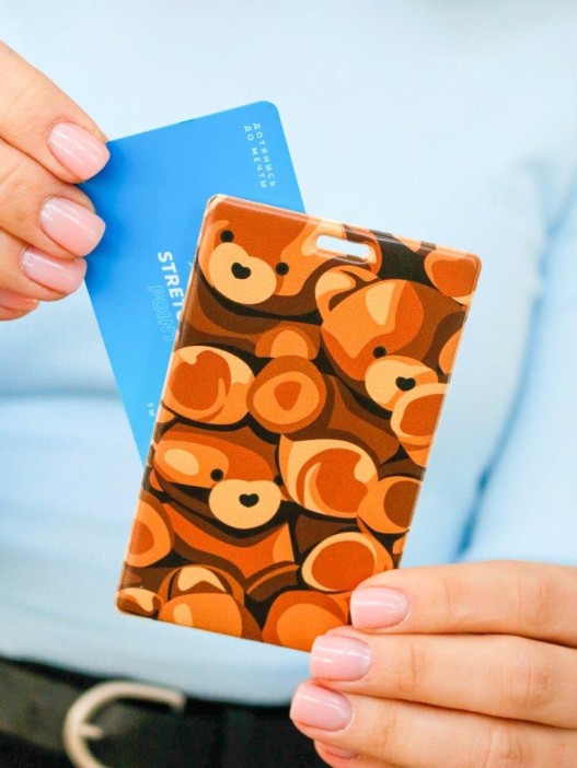 Держатель для карт «Bear» (6,5 х 10,4 см) 