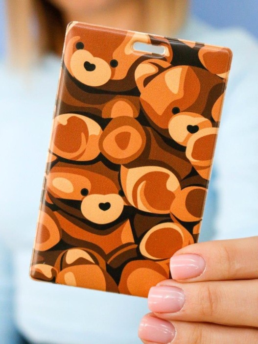 Держатель для карт «Bear» (6,5 х 10,4 см) 