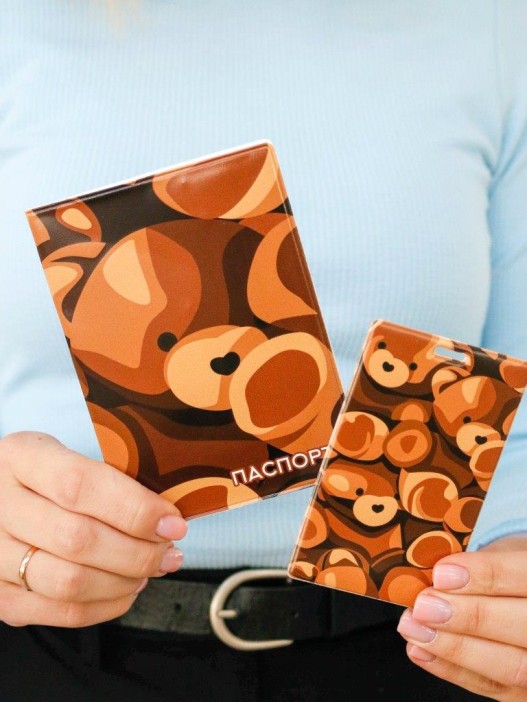 Держатель для карт «Bear» (6,5 х 10,4 см) 
