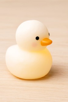 Ночник "Ducling plaid bow", yellow