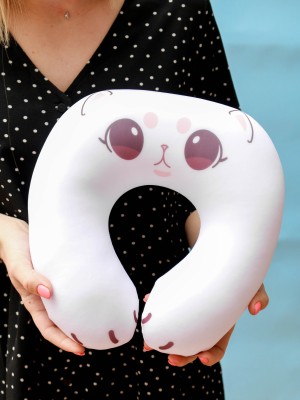 Подушка для шеи антистресс Hugme toys «Котик»