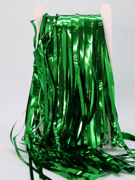 Праздничный занавес, дождик для фотозоны &quot;Rain&quot;, green (100*200 см) 