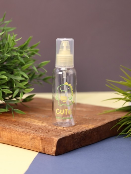 Дорожная бутылочка "Little dinosaur cute", yellow (100 ml) 