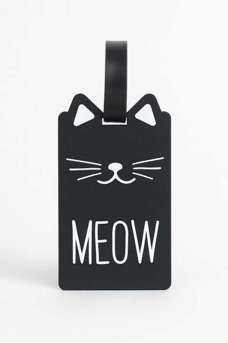 Бирка для багажа "Meow" 