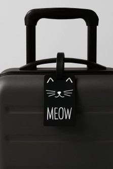 Бирка для багажа "Meow"