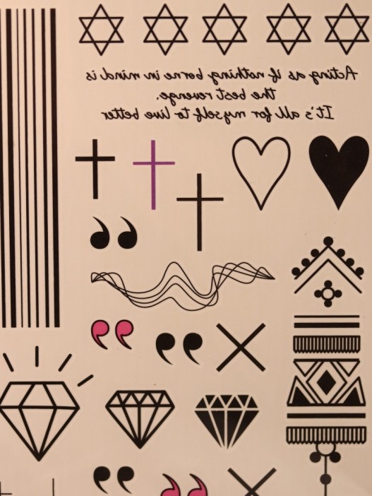 Тату - переводки &quot;MIX diamond&quot; 