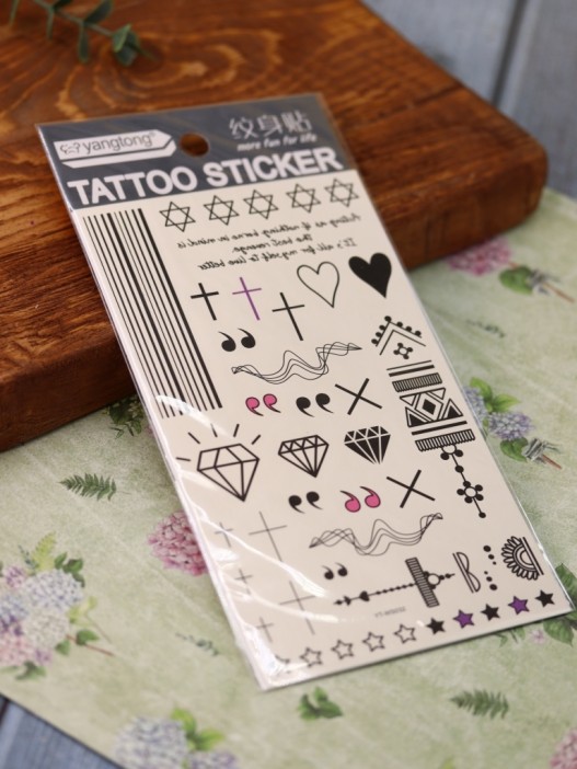 Тату - переводки &quot;MIX diamond&quot; 