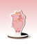 Деревянная фигурка на подставке iLikeGift &quot;Свинка&quot; 