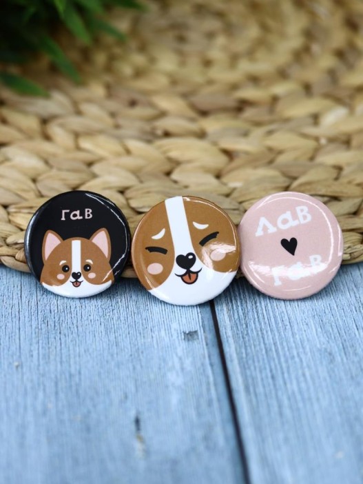 Набор значков Lav Gav 