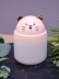 Настольный увлажнитель воздуха - ночник iLikeGift "Кошка", розовый, (портативный, USB)